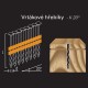 Vrtákový hřebík REICH by Holz-Her plast 20° (3,2 x 90 H BK)